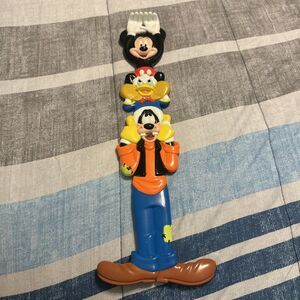 Vintage Walt Disney World Back Scratcher Mickey Mouse Donald Duck Goofy 15"